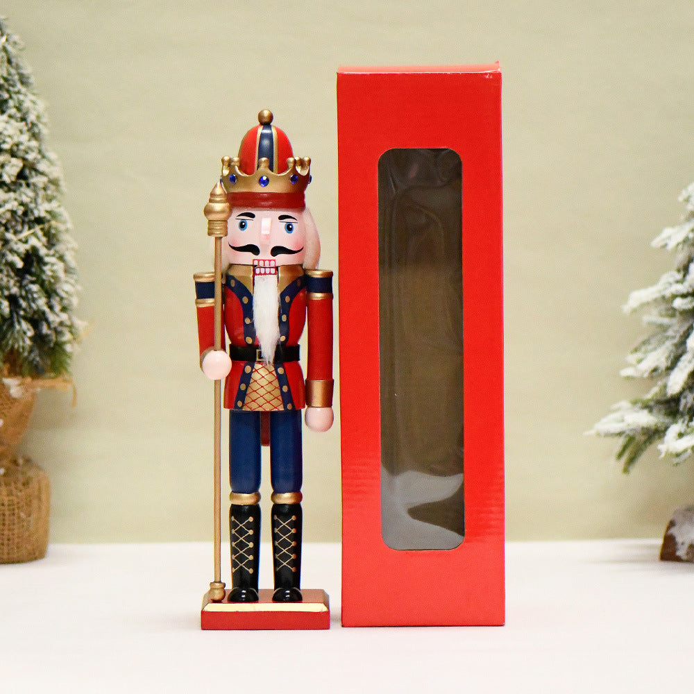 Christmas Nutcracker Ornaments - Wooden Soldier Crafts for Home A