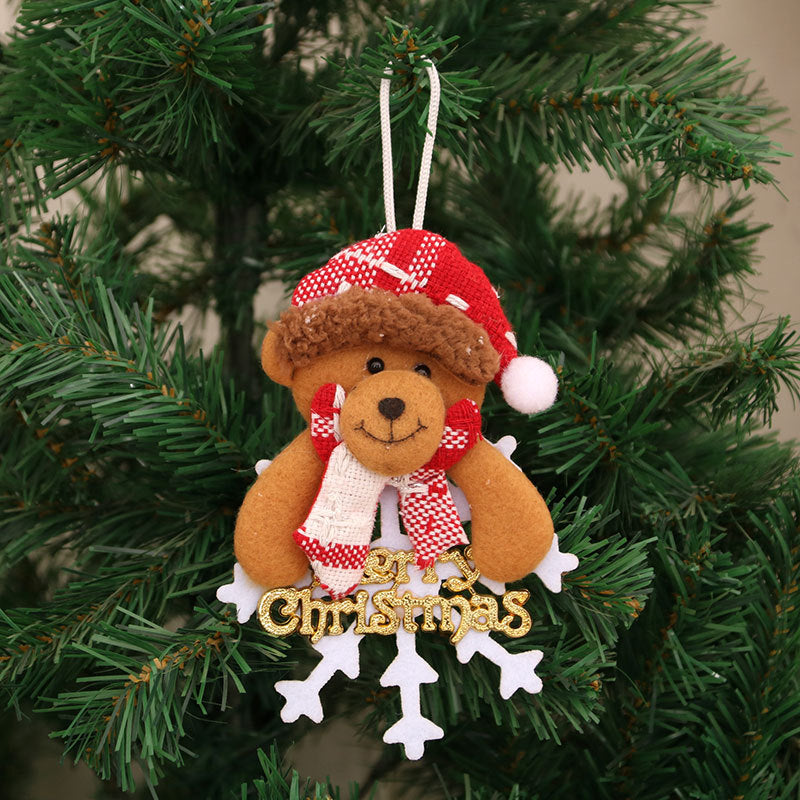 Fabric Characters - Fun Christmas Tree Decorations