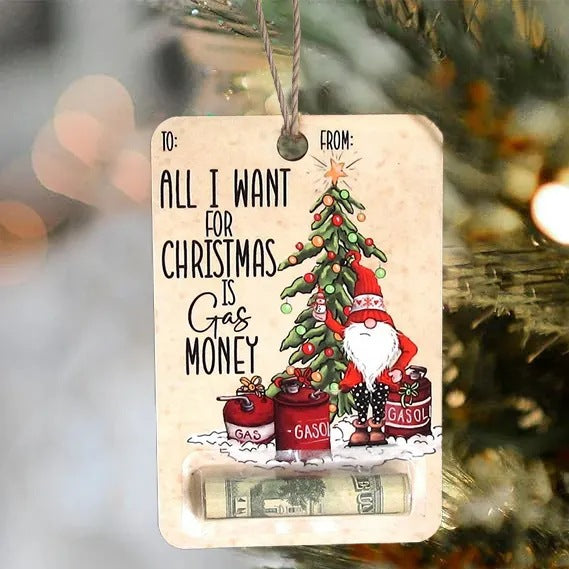 Santa Claus Christmas Wallets - Festival Hanging Tree Ornaments