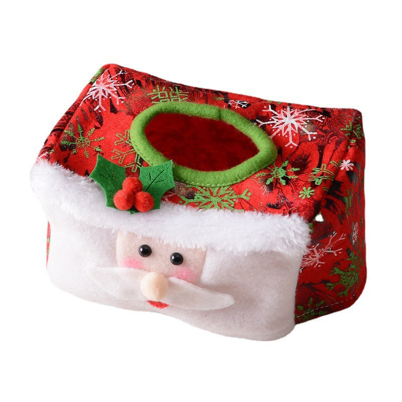 Christmas Tissue Set - Snowman Tabletop Ornament & Festive Supplies