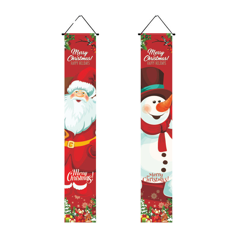 Christmas Door Banners - Party Decoration Flags