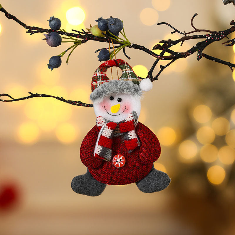 Fabric Characters - Fun Christmas Tree Decorations