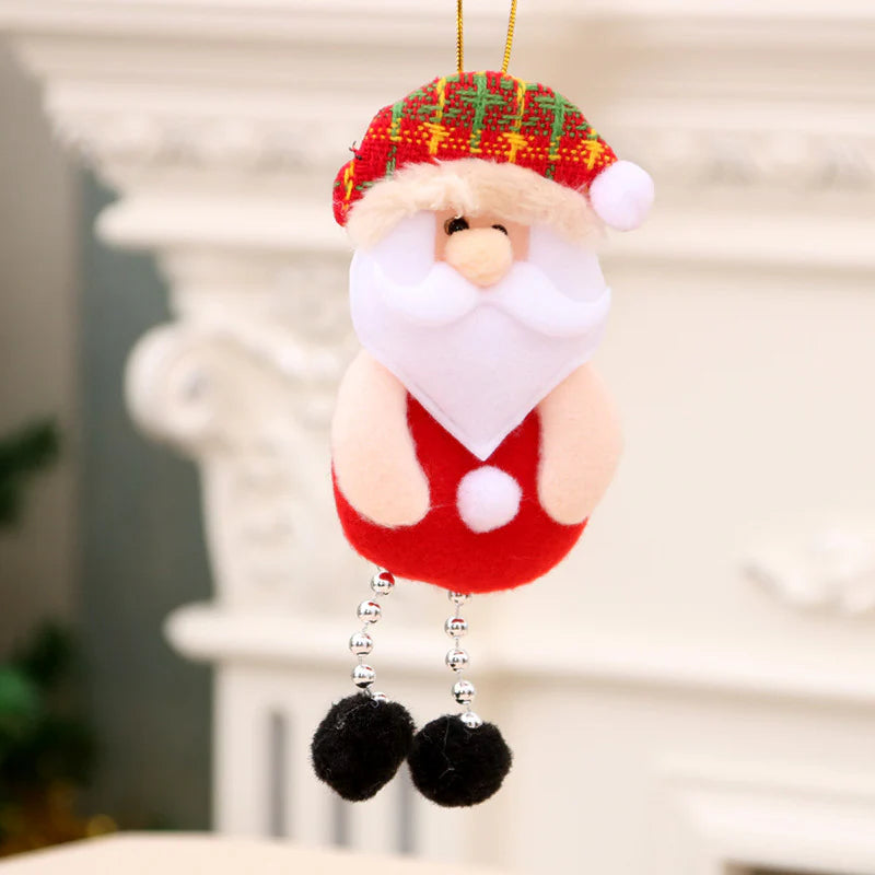 Fabric Characters - Fun Christmas Tree Decorations-Hairball