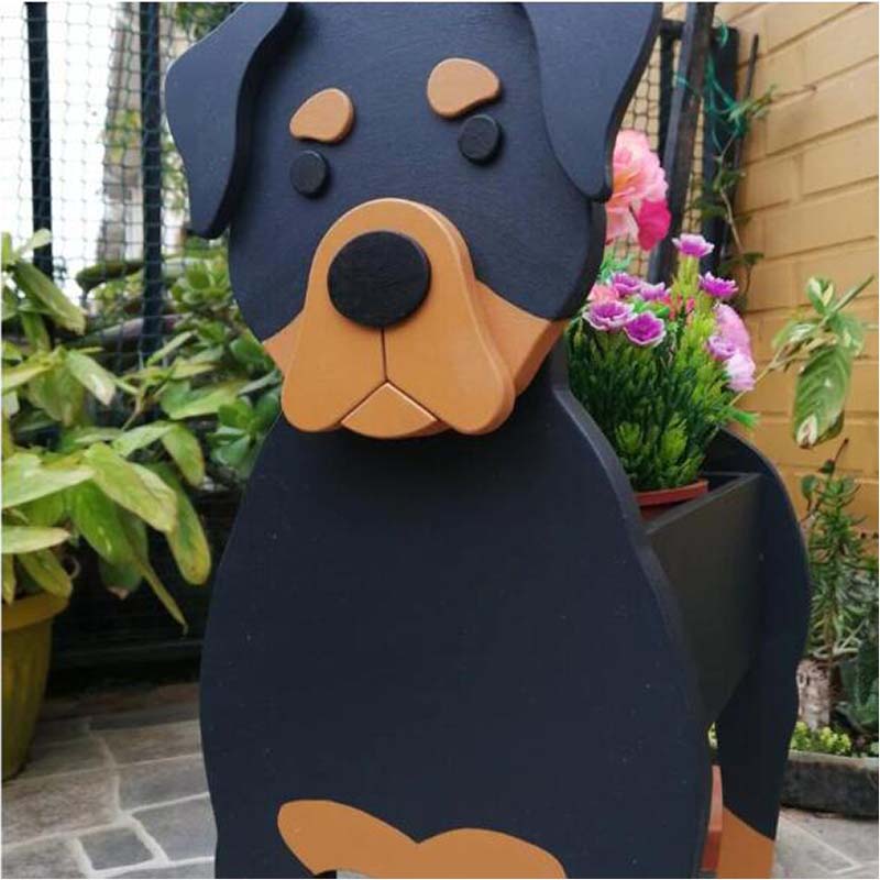 Rottweiler Planter AP033