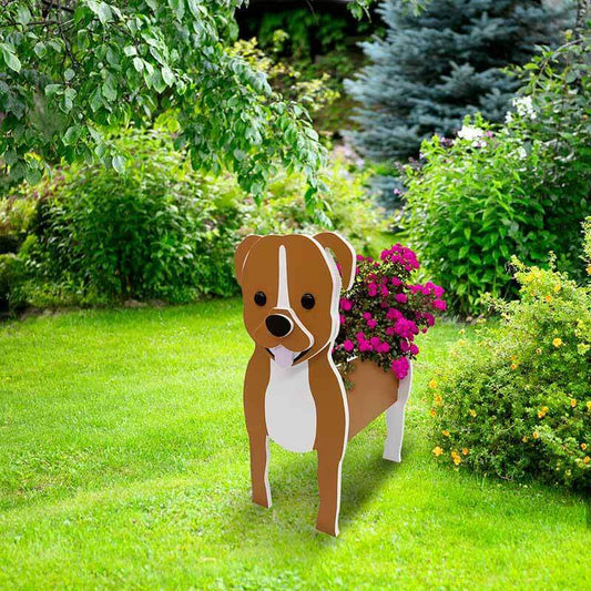 Staffordshire Bull Terrier Planter AP041