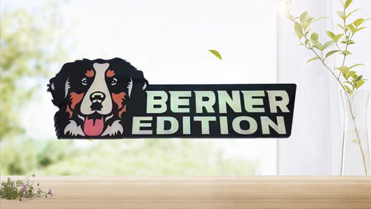 Bernese Mountain Dog Car Badge Car Emblem CE015