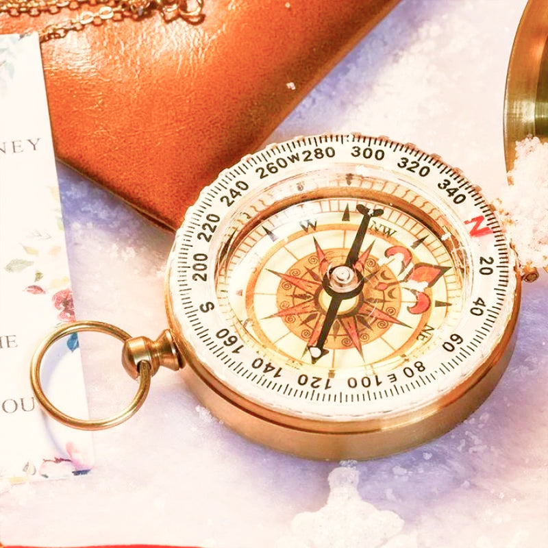 To granddaughter  Outdoor Luminous Compass