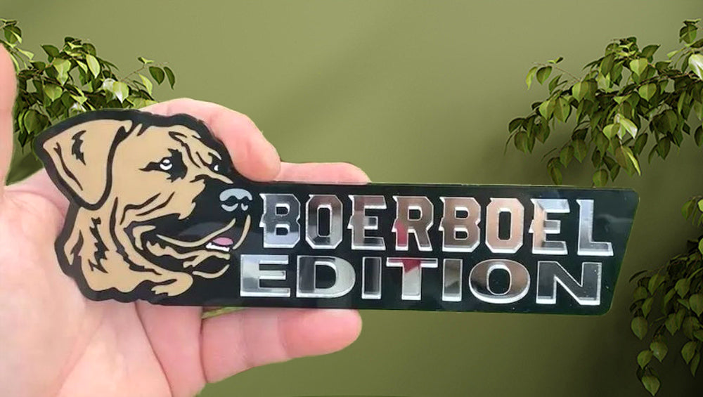 Boerboel Car Badge Car Emblem CE016