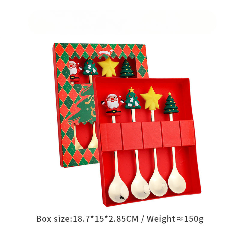 Santa Cutlery Boxes & Tree Decorations for Kids