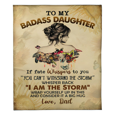 To My Daughter - Premium Blanket - Gift