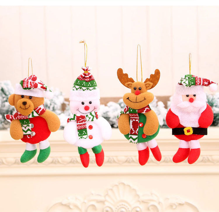 Fabric Characters - Fun Christmas Tree Decorations