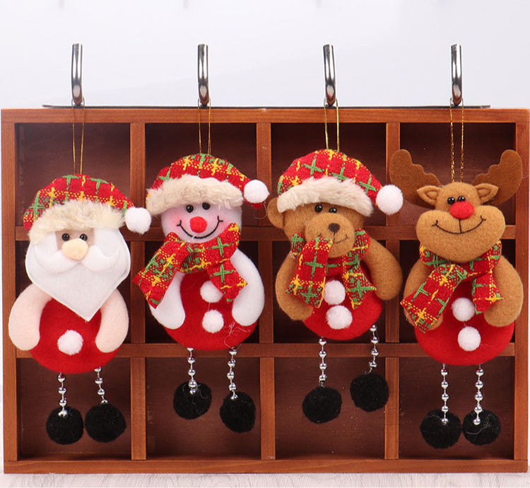 Fabric Characters - Fun Christmas Tree Decorations